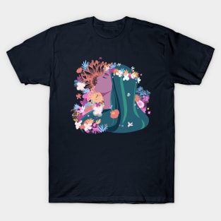 blooming flora Lady T-Shirt